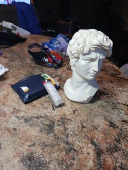 Bust Of Adam,,r S omeone....over A 100 At Berings Hardware,,also Have Crystle Barak 24 K Tiger Retail 380 W/tax, ,bust Is Half Price,,so Whatever It 6