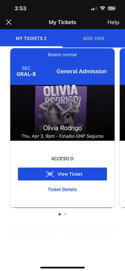 Olivia Rodrigo Tickets