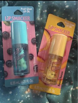 Lip Smacker Fruit Glaze Lip Oil 2-Pack