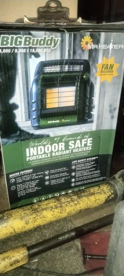 Mr. Heater Big Buddy 18,000 BTU's!!