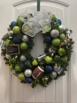 Wreath - Seahawks