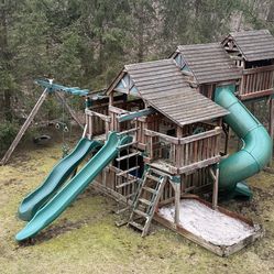 Custom Backyard Adventures Swingset/Playstructure