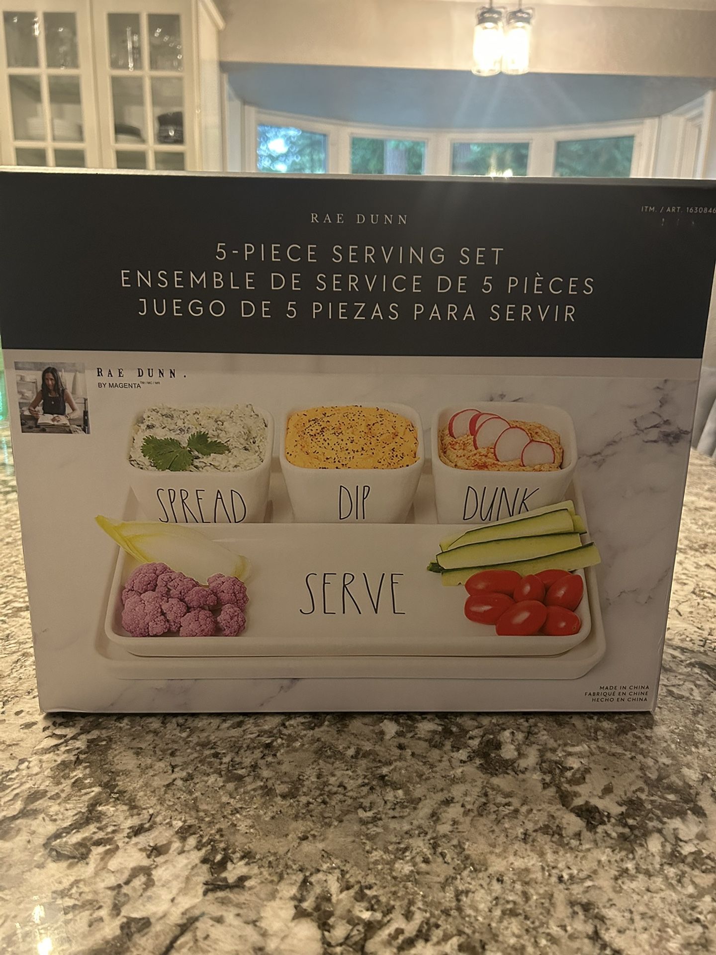 Rae Dunn 5-Piece Serving Set