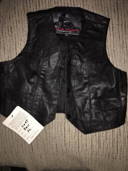 Kids extra-large motorcycle vest new only 20 firm