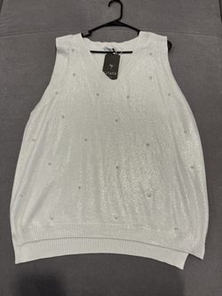 Italy White And Silver  L/XL
