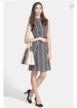 Tory burch silk polk dot dress