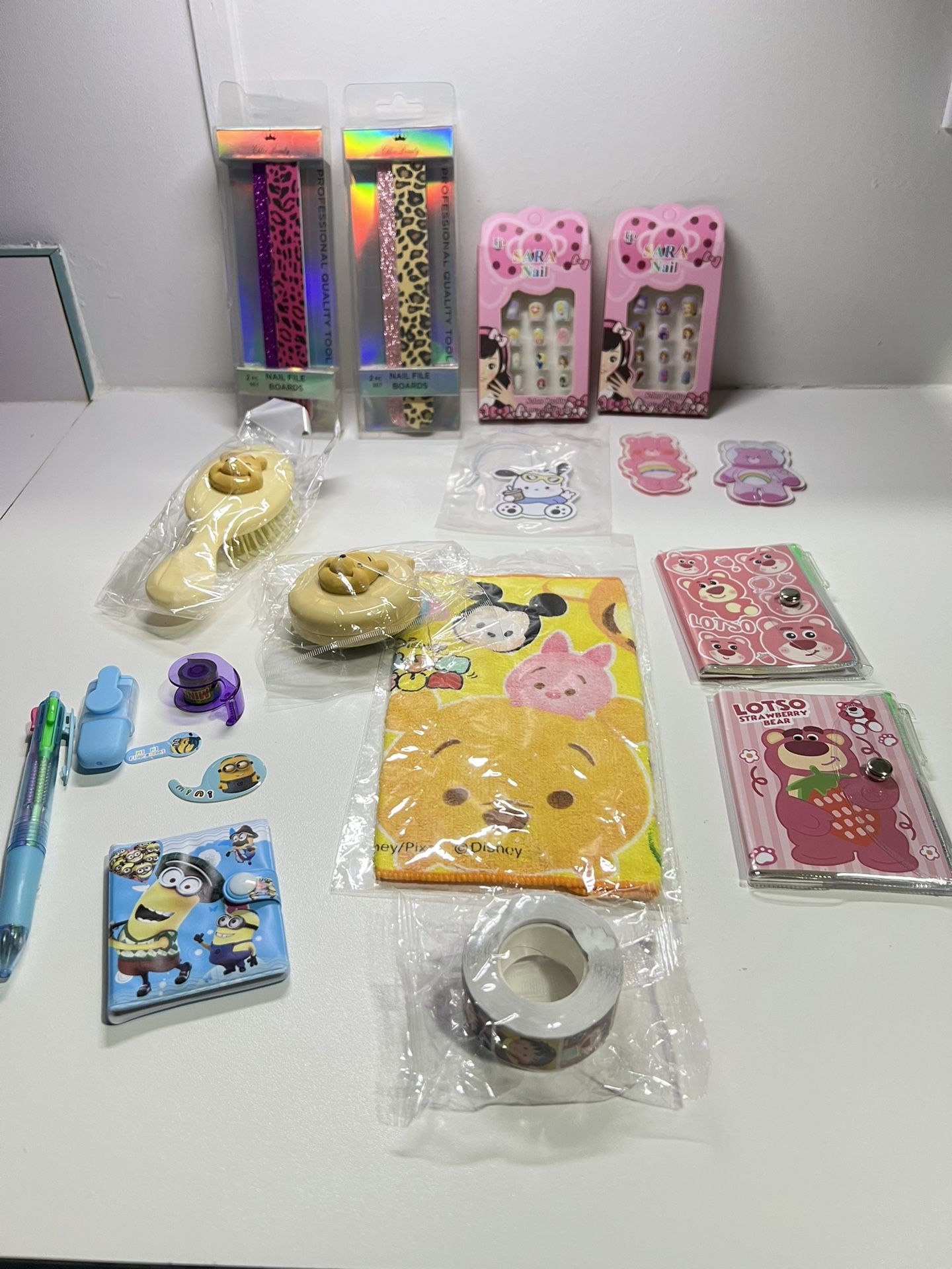 Stationary Lot stationary set pink color