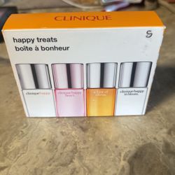 Rare Vtg Complete Happiness Clinique Perfume .24 Oz X 4 Set