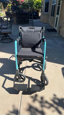 Rollz Motion 2.1 Rollator & Wheelchair - Premium 2-in-1 (Island Blue)