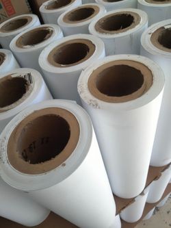 PAPER ROLLS - Bright White - Thick - for painting,markers, banners.....$4