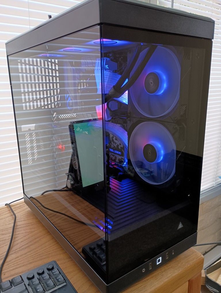 I7-14700KF Unlocked Gaming PC,64GB DDR5,2TB MvMe Gen 4,A770 16GB GPU