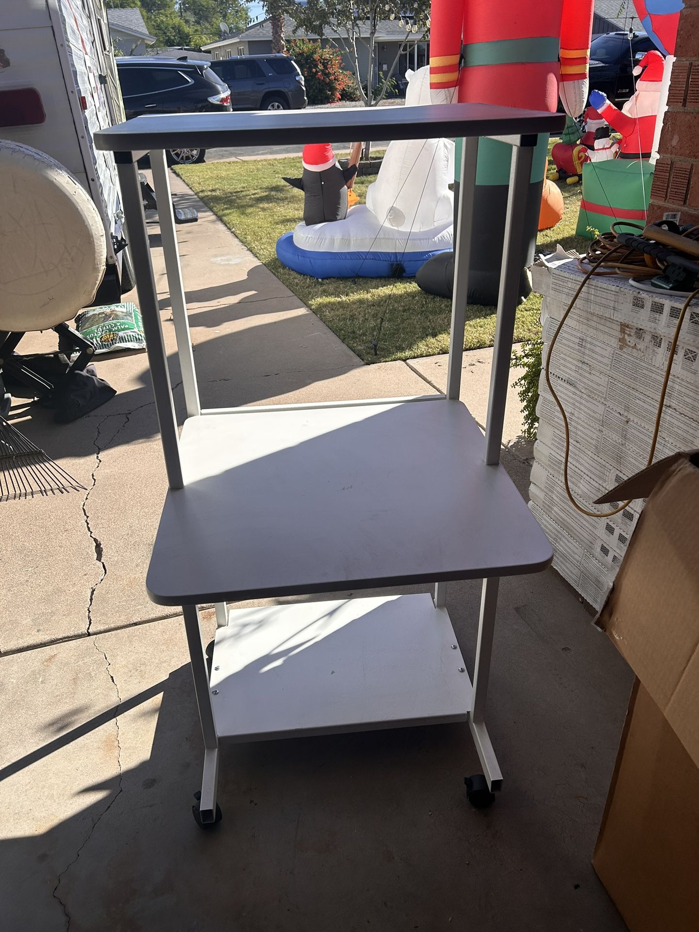 Heavy Duty Computer Work Stand Operator Console