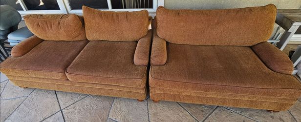Brown Sofa Set