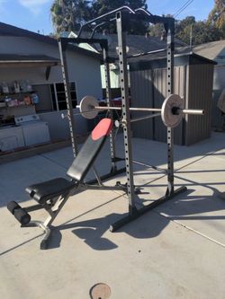 Squat and Bench Rack
