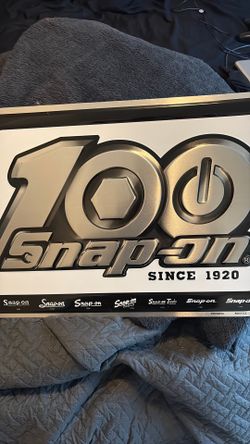 Snap On 100th Anniversary Signage