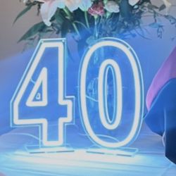 40 Neon Sign