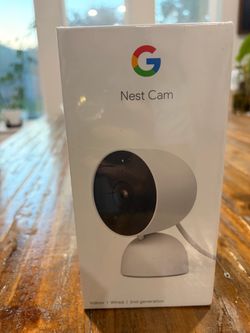 Google Nest Cam Indoor Wired 2nd Generation