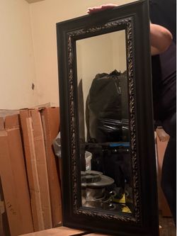 Set of two mirrors home interior