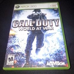 Call Of Duty: World At War — XBOX 360 