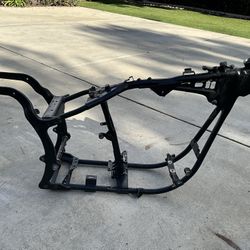 Harley Frames W/ Title. Softail & Sportster