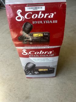 Cobra 19 ULTRA III 40 Channel CB Radio new