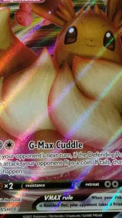 Eevee VMAX - SWSH087 Promo Card
