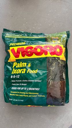 VIGORO Plant Fertilizer 6-5-12 is an NPK fertilizer with 6% nitrogen, 5% phosphorus, and 12% potassium — a lower-nitrogen, potassium-heavy blend. GOOD