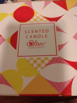 BODY & EARTH. LOVE Scented Candles Gift Set.