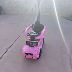 Mercedes Push Car
