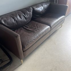 Leather Couch 