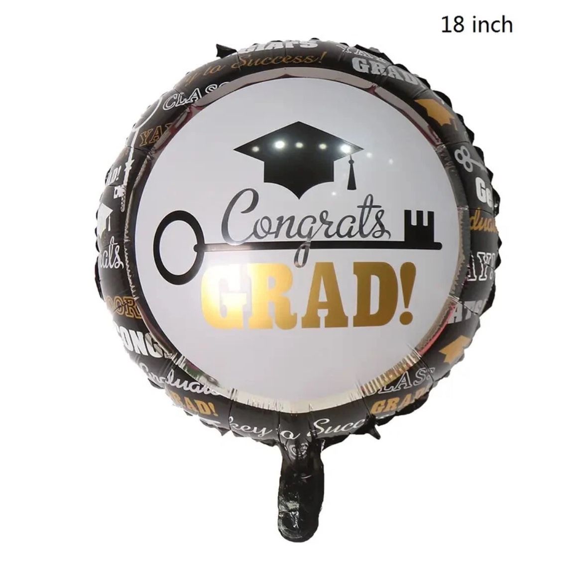 Foil Graduation Balloons 18” Quantity Of 5
