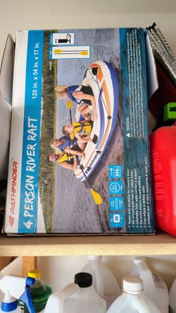 Pathfinder 4 Person Inflatable River Raft