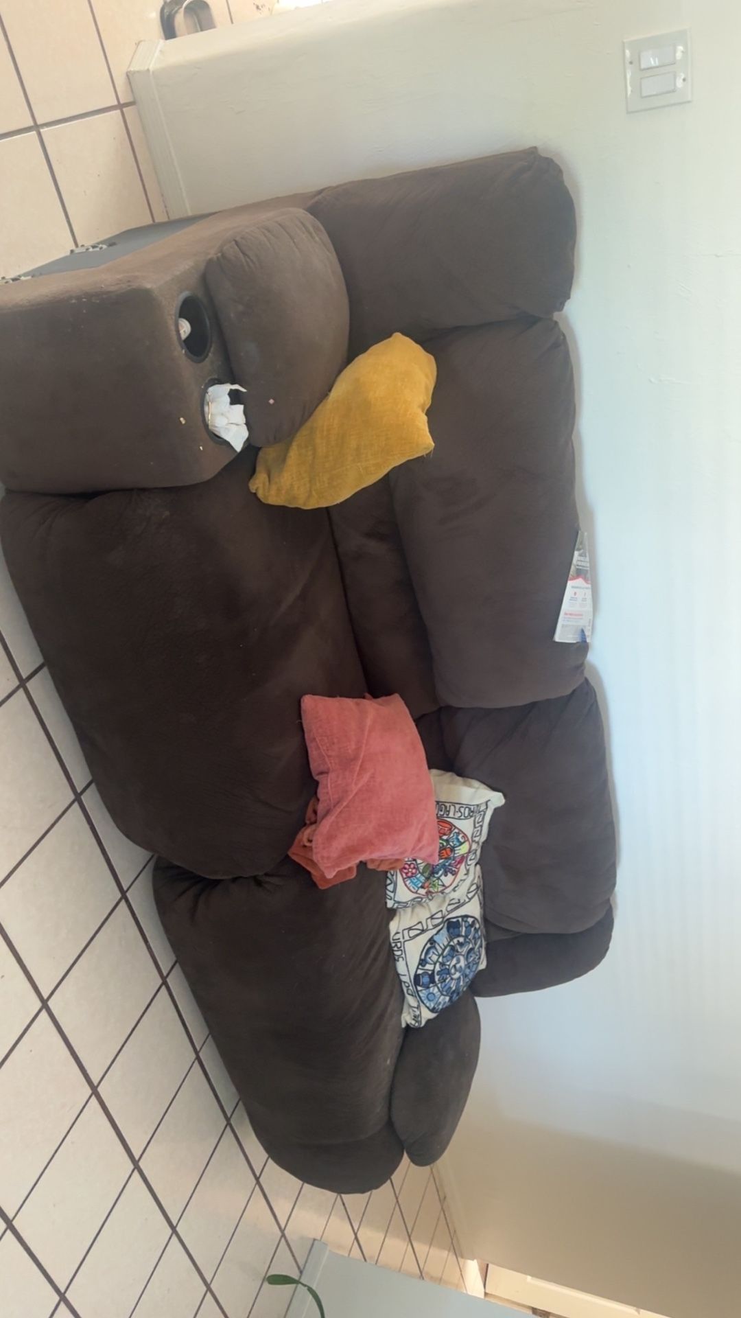 Brown Sectional Couch