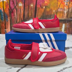 Adidas Samba Jane W Scarlett Gum Size 7.5, 9 Women's