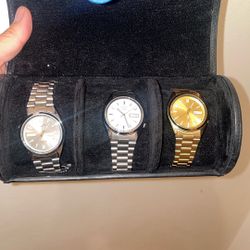Sieko Gold And Silver Watches 