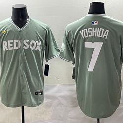 Boston Red Sox Masataka Yoshida Baseball jerseys