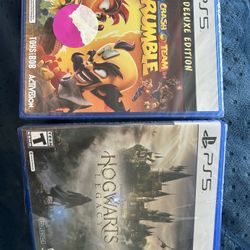 Hogwarts & Crash Team & Rumble PS5
