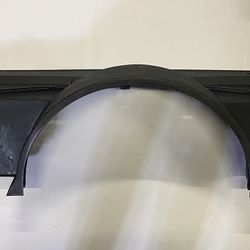 Upper Fan Shroud 88-99 Chevy GMC C1500 C2500 C3500 K1500 K2500 K3500 Suburban 5.0L 5.7L 6.5L 7.4L Factory Style Radiator Fan Upper Fan Shroud,Black