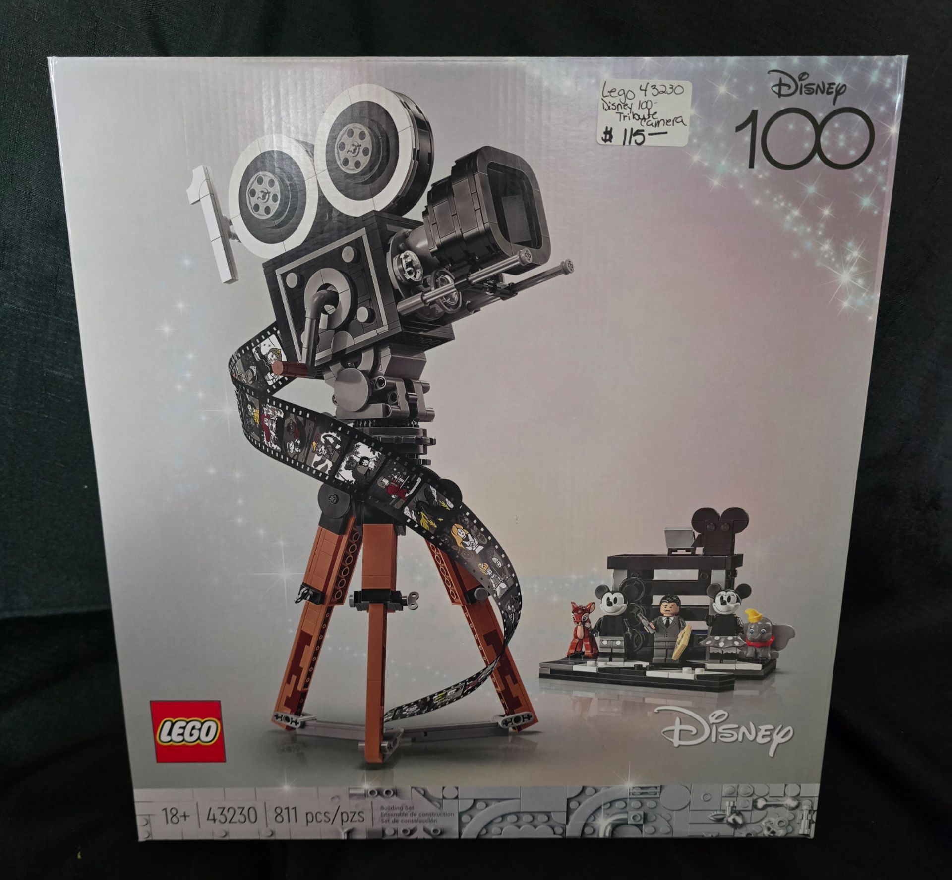 Disney 100 Lego 43230 Walt Disney Tribute Camera