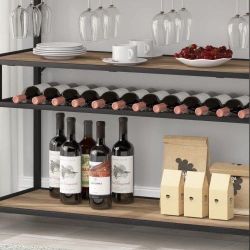 
New Industrial Wine Cart