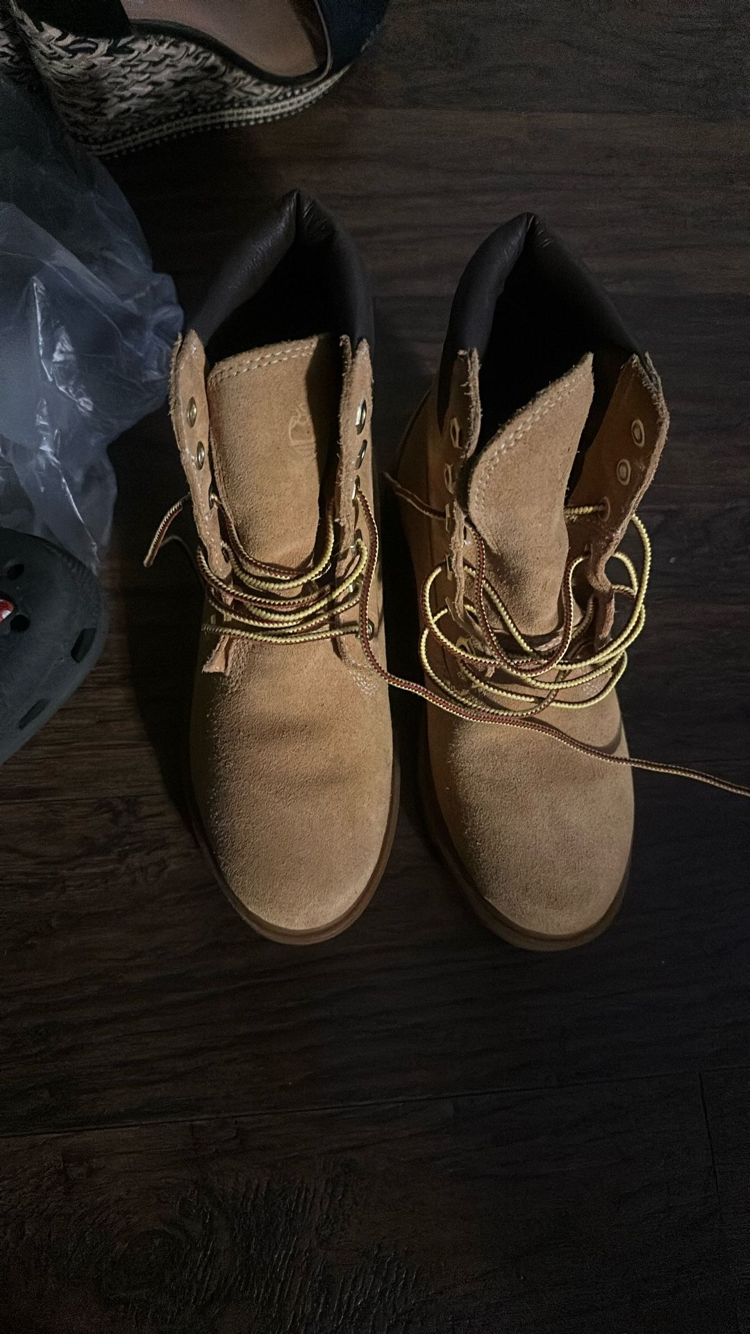 Kids Size 5.5 Used Once Timberland Boots