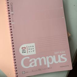 3 KOKUYO CAMPUS softring Notebook B6