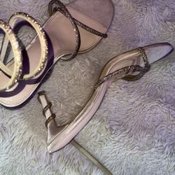 size 10 strappy heels