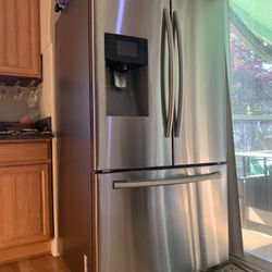 With Delivery And Install In Your Kitchen - French Door Stainless Steel Fridge