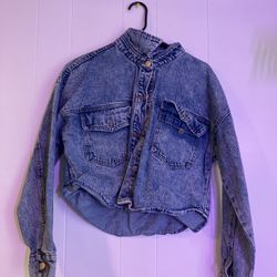 Cropped Jean Jacket