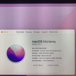 Late 2014 MacMini