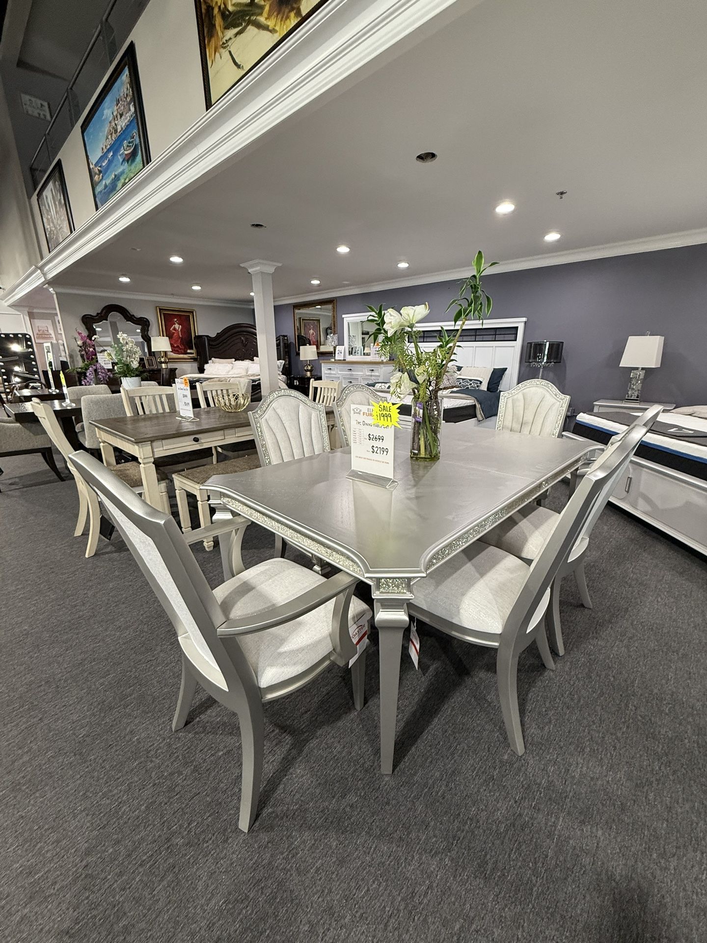 7 Pc Dining Table