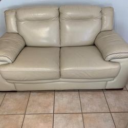 Leather Couch 