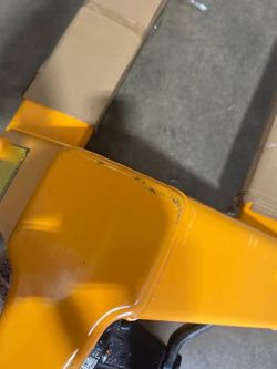 Used Hydraulic Pallet Jack A-1007(Nylon)| 48" x 27" Forks | Nylon Wheels