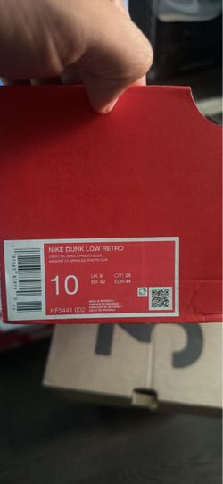 Nike Dunk Low Retro Size 10
